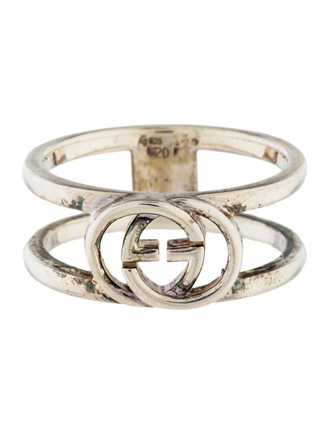 letter rings gucci|gucci interlocking ring.